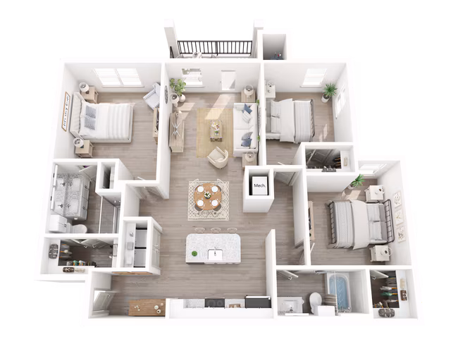 The Pecan 4101 floor plan